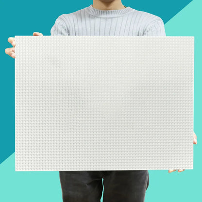 48x64 Dots Large Baseplate for Building Blocks, DIY Wall Mount Board, Compatible with Major Brands, Kids Gift Toy
