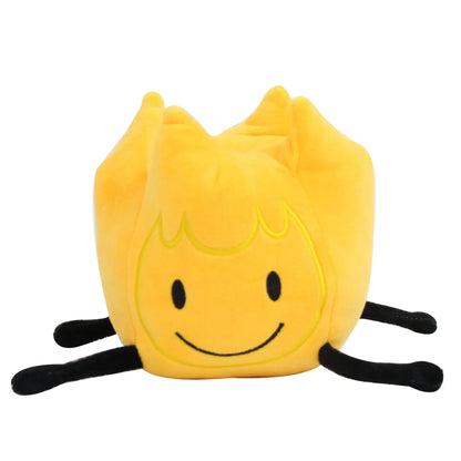 Bfdi Four Plush Doll Game Battle for Dream Island Cosplay Plushie Toy Number Flower Woody Coiny Firey Lollipop Soft Kids Gift