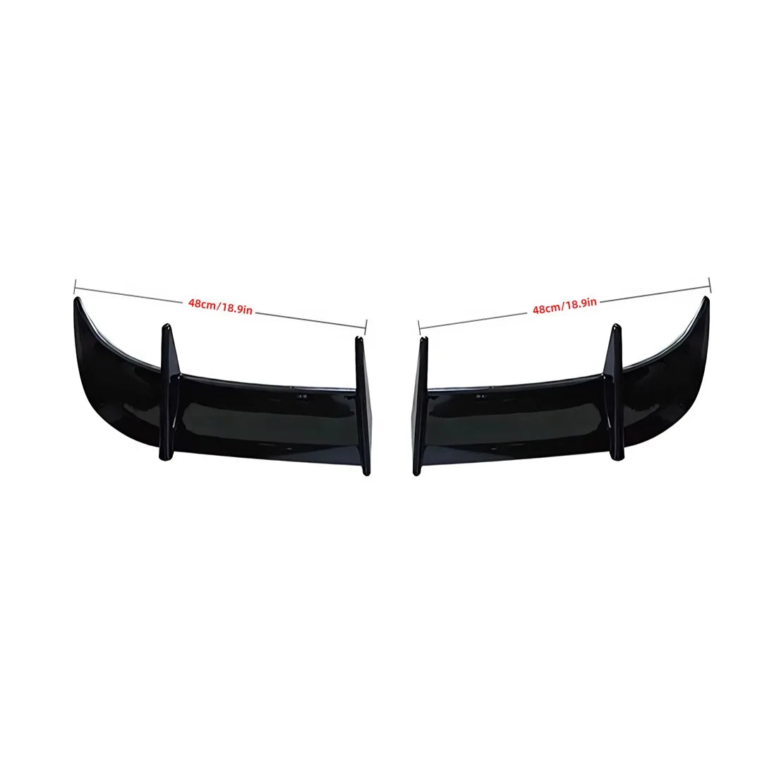For Volkswagen VW Golf 6 MK6 GTI R line 2008-2012 Racing Rear Roof Wing Spoiler Trunk Lip Tail Trim Styling Tuning Accessories