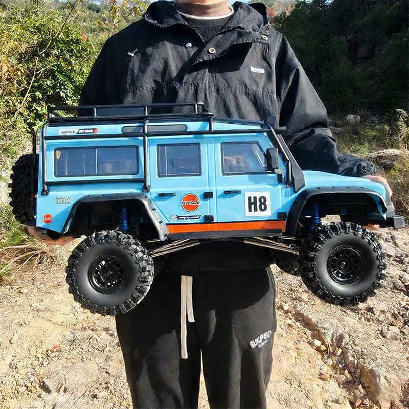 MJX 1:8 Scale H8H Updated Version 4WD Brushless Off-Road Vehicle Climbing Car Differential Lock Remote Control Car RC Model