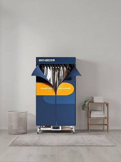 BENBO 220V German Foldable Clothes Dryer Energy Efficient Fast Drying Household Wardrobe Dryer LYH