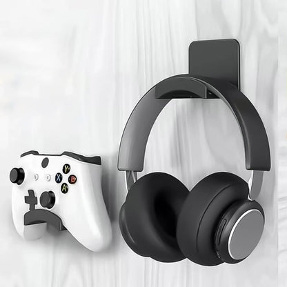 1-5PCS Universal Headphone Stand Adhensive Plastic Wall Mount Hanger Under Desk Headset Rack Holder Support for Gaming Earphone
