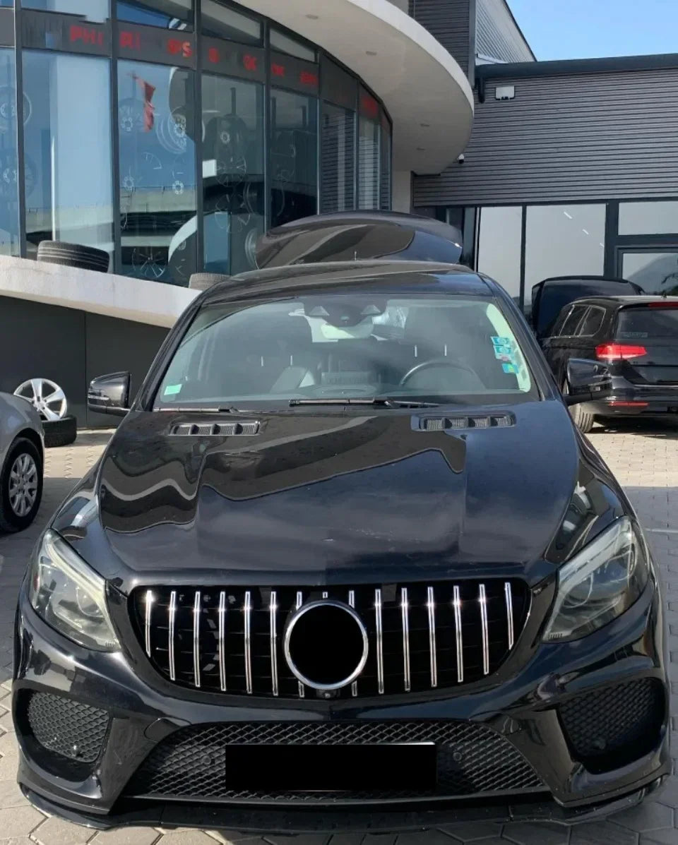 XVIP Front Chrome Diamonds Style Racing Grille For Mercedes Benz GLE C292 GLE350 GLE450 GLE500 GLE43 AMG 2016-2019 Upper Grilles