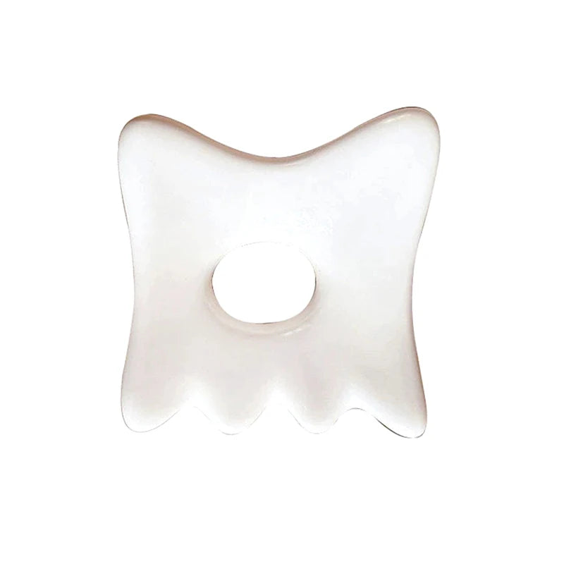 SX 1pc new Ceramic Gua Sha Board Anti Aging Facial Skin Care Reducing Dark Circles Removal Wrinkle Ceramic Facial Scraping Tool