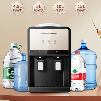 Desktop water dispenser household small desktop system for hot and cold use bottled water boiling machine water dispenser