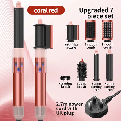 Cold Hot Hair Dryer HS05 Hair Straightening  and Curling Styling Tool HS01 Multi-functional Negative Ion Dryer HS08 Curling Iron