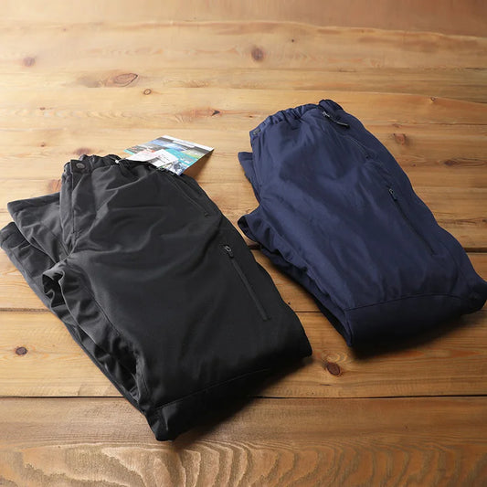 Value for Money Spring Autumn Winter Sports Pants Men Women Thin Cotton Windproof Warm Lightweight Elastic Slim Fit Trousers