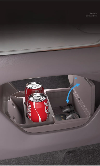 For 2024 2025 New ZEEKR 7X Special Car Central Control Armrest Lower Storage Box Mat Interior Modification Accessories Voiture