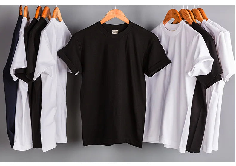Bornladies 2025 Women's Summer 100% Cotton T-shirt Bottoming Basic Fashionable Solid Lady Short Sleeve Loose Tops Shirts