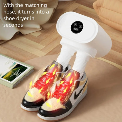Portable Folding Clothes Dryer | Compact Hanging Drying Rack, Travel-Friendly Laundry Helper, Quiet Operation for Apartment.