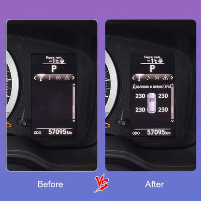 Car TPMS Tire Pressure Monitoring Display System Tire Pressure Monitor Security Alarm For Toyota Corolla Altis 2019 -2023