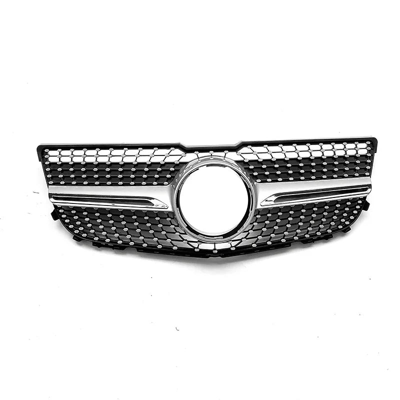 2013 To 2015 for Mercedes-Benz GLK Class X204 GLK260 GLK300 GLK350 Front Bumper Grille Racing Grill Hood Mesh Diamond Style Grid