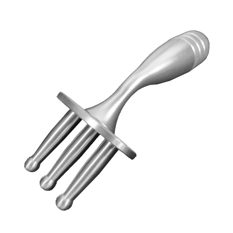 Curved Handle Magnetic Fork Acupuncture Unblock Meridians Massage and Relax After Exercise Release Lactic Acid Massage Tools