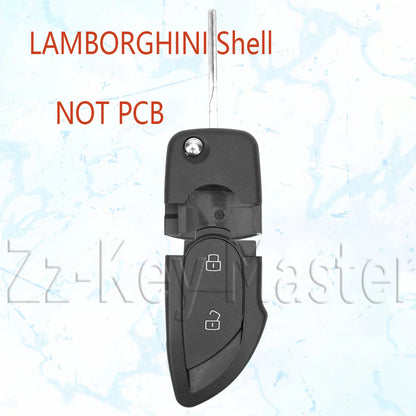Zz  ID48 Chip 315/433MHz FCCID:MYT8Z0837231 P/N:4D0837231/231A Flip Car Remote Control Smart Key For Lamborghini Gallardo