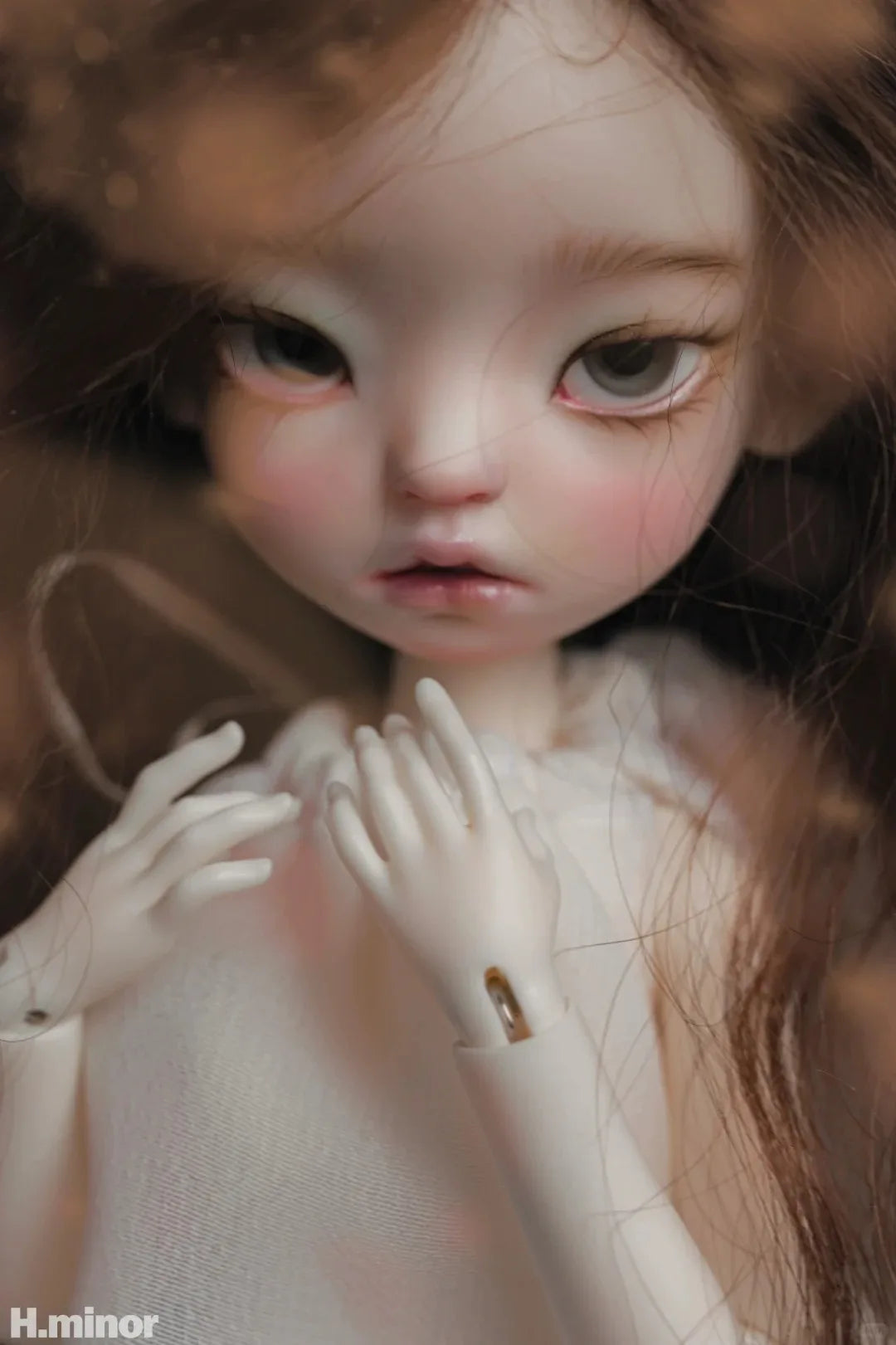 New 25cm Girl BJD Doll 1/6 bailu Resin Doll Art Model High Quality Toy DIY Makeup ob11   bjd doll clothes free shipping