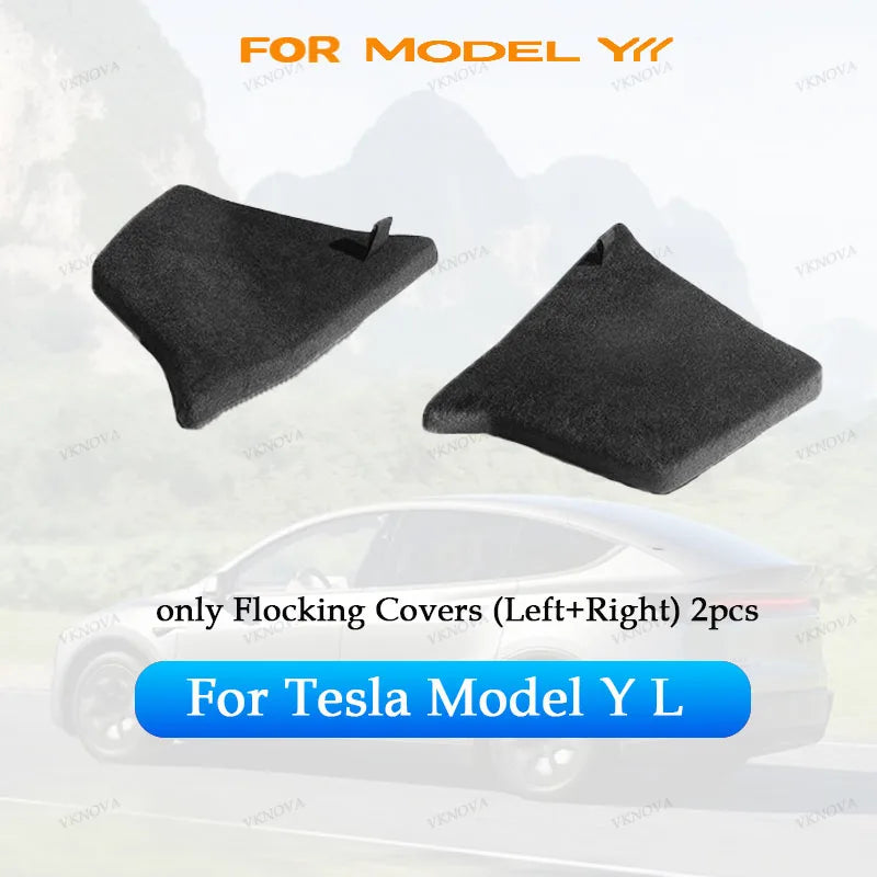 For Tesla Model YL Rear Trunk Side Storage Bucket Left Right Organizer Box Waterproof Car Cargo Storage Container AutoAccessorie