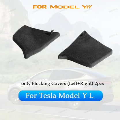 For Tesla Model YL Rear Trunk Side Storage Bucket Left Right Organizer Box Waterproof Car Cargo Storage Container AutoAccessorie