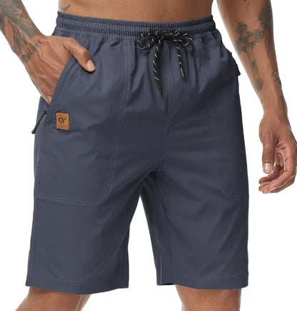 Summer Fitness Training Cargo Shorts, Men's Sweatpants Jogging Athletic Pants Tactical Casual Shorts Pants
