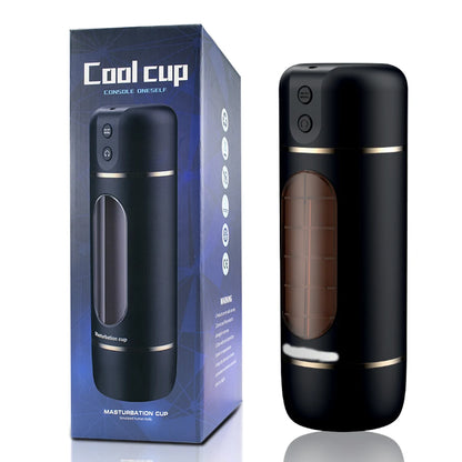 Automatic Male Masturbator Cup 10 Thrusting Rotating Modes Pocket Pussy Penis Blowjob Machine Sex Toy For Men Adult Supplies