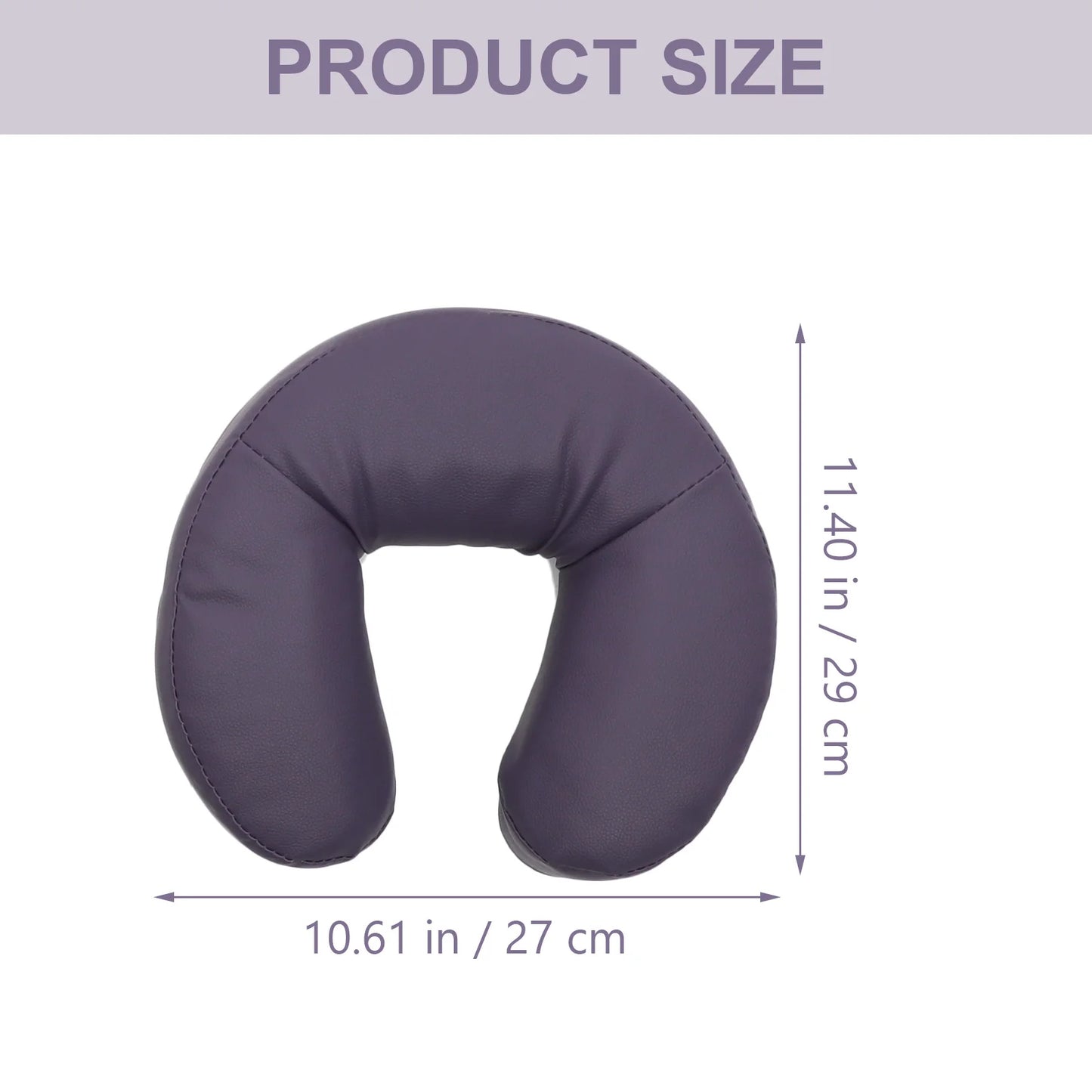 1 set Massage Headrest Pillow Face Bed Rest Ergonomic Neck Support Sponge Beauty Salon Cushion Head Bracket For Table Bolster