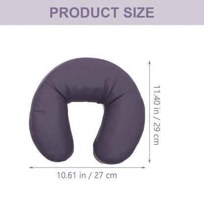 1 set Massage Headrest Pillow Face Bed Rest Ergonomic Neck Support Sponge Beauty Salon Cushion Head Bracket For Table Bolster