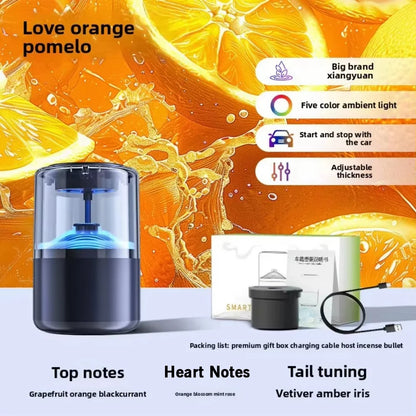 Car Aromatherapy Cloud Mist Machine Automatic Spray Premium Car Perfume Long-Lasting Fragrance High-End Vehicle Aromatherapy