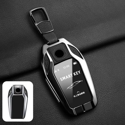 LED Display Metal Car Key Case Holder Shell Cover For BMW 5 7 Series G11 G12 G30 G31 G32 I8 I12 I15 G01 G02 G05 G07 X3 X4 X5 X7