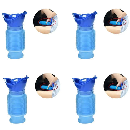 1-4Pcs Outdoor Portable Car Urinal, Retractable Non Squatting Travel Camping Hiking Emergency Urinal Outdoor Retractable Product