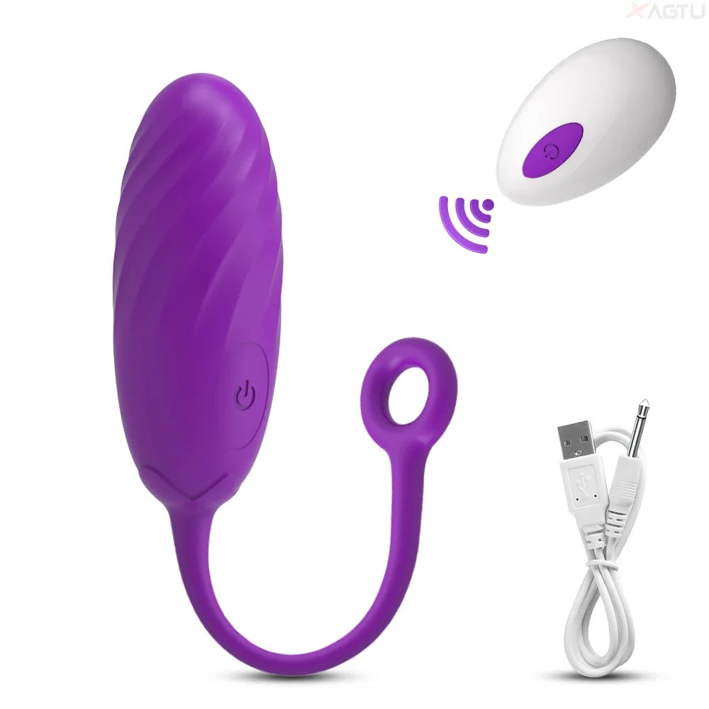 Women Vibrating Egg Vagina Vibrator Remote Control Wearable Panties Vibrator Female Masturbation Interaction Sex Toy for Couples