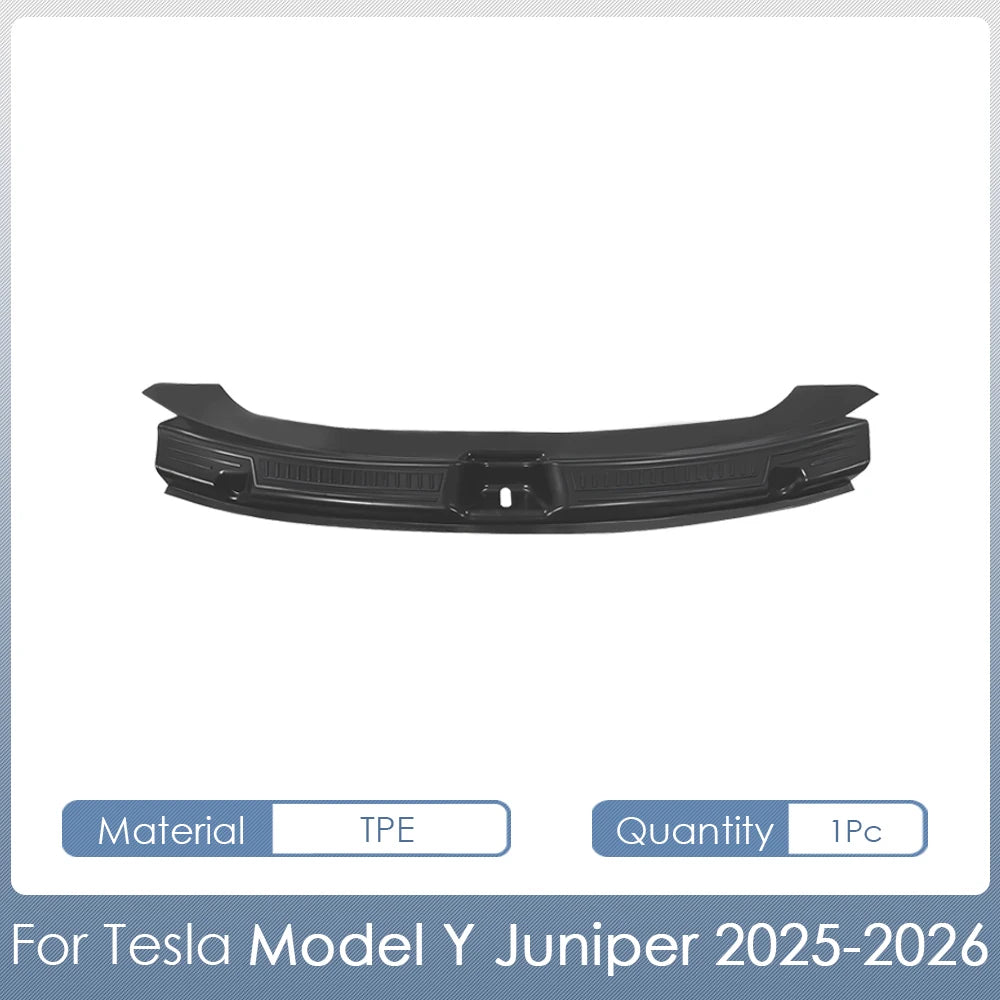 For Tesla Model Y Juniper 2026 Accessories TPE Floor Mats Cargo Liner Waterproof Trunk Mat for Tesla Model Y Juniper Accessories