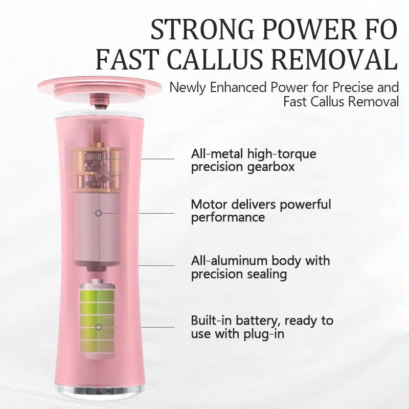 USB electric dead skin pedicure automatic foot grinder foot polish foot skin exfoliating pedicure machine
