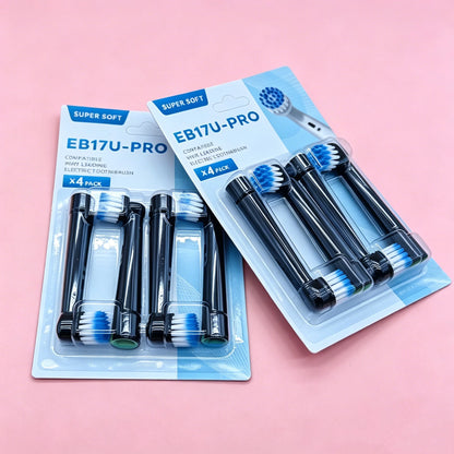 EB17U-PRO Wholesale 4/8/16pcs Set/lot Electric Toothbrush Head For Oral B PRO 6000 500 Sensitive Replacement Brush Heads D18