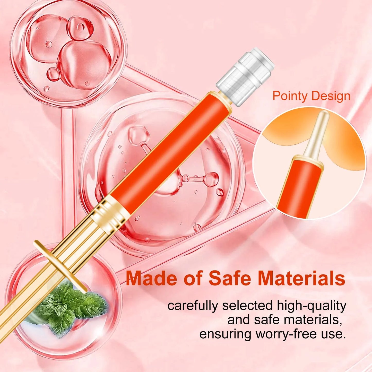 3PCS Anal Stimulating Gel Gen 3 Strong Warming Intensity Orange Flavor Anal Play Enhancer Fast Acting for Advanced Users