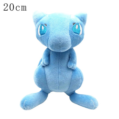 Pokemon Mega Dragonite Holding Dratini Sleeping Vaporeon Flareon Initial Pikachu Peluche Riding Gyarados Lapras Plush Doll