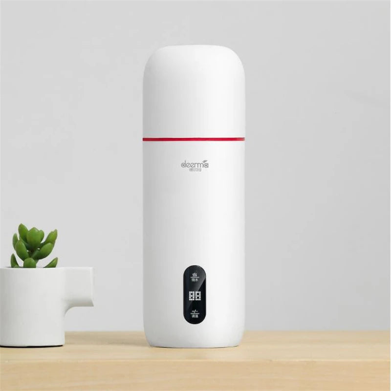 Youpin Deerma Portable Electric Kettle Thermal Cup 350ML Water Bottle Temperature Control Smart  Kettle OLED display DEM-DR035S