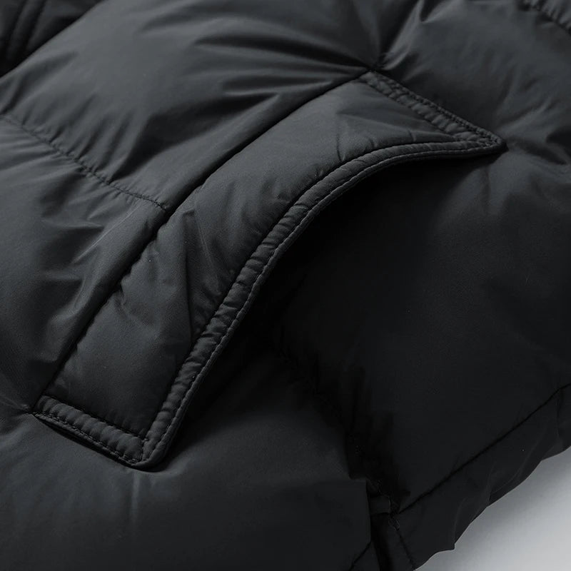 Winter Down Cotton Jacket Men's New Thickened Warm Parka Jackets Loose Casual Hooded Parkas Jacket Men's Windproof Puffer Coat