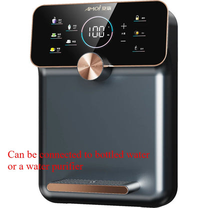 220V Pipeline Machine Wall-Mounted No Inner Liner Dual Purpose for Bottled Water/Water Purifier UV Smart Hot Water Dispenser