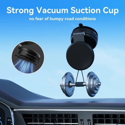 Model Powerful Vacuum Suction Mobile Phone Holder Extendable and Foldable Magnetic Mobile Phone Holder Portable Support Bracket
