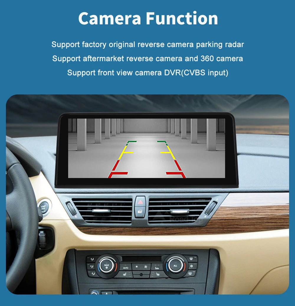 1920*720 Linux Touch Screen Wireless Carplay Android Auto Car Multimedia Player Display For BMW X1 E84 2009-2015 CIC
