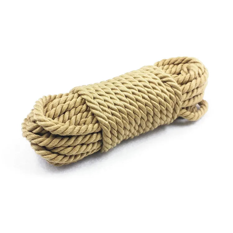 BDSM Bondage Rope Set for Couples Soft Adjustable Restraint with Erotic Knots Play Bedroom Accessories for Adults