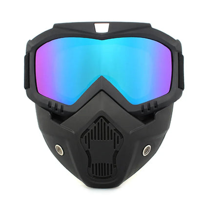 Dustproof Motocross Glasses Adjustable Motorcycle Goggles Breathable Full Face Protective Dirt Bike Off-road Windproof Mask