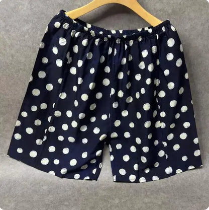 100% Mulberry Silk Men Boxer Underwear Couple Rubber Band Thin Short Home Pants Promotion Woman Can Wear