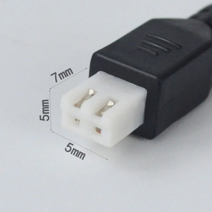 2 Pin Parking Sensors Extension Cable Parktronic Connecting Cord Line for Car Auto Vehicle Backup Radar Ultrasonic Detectors