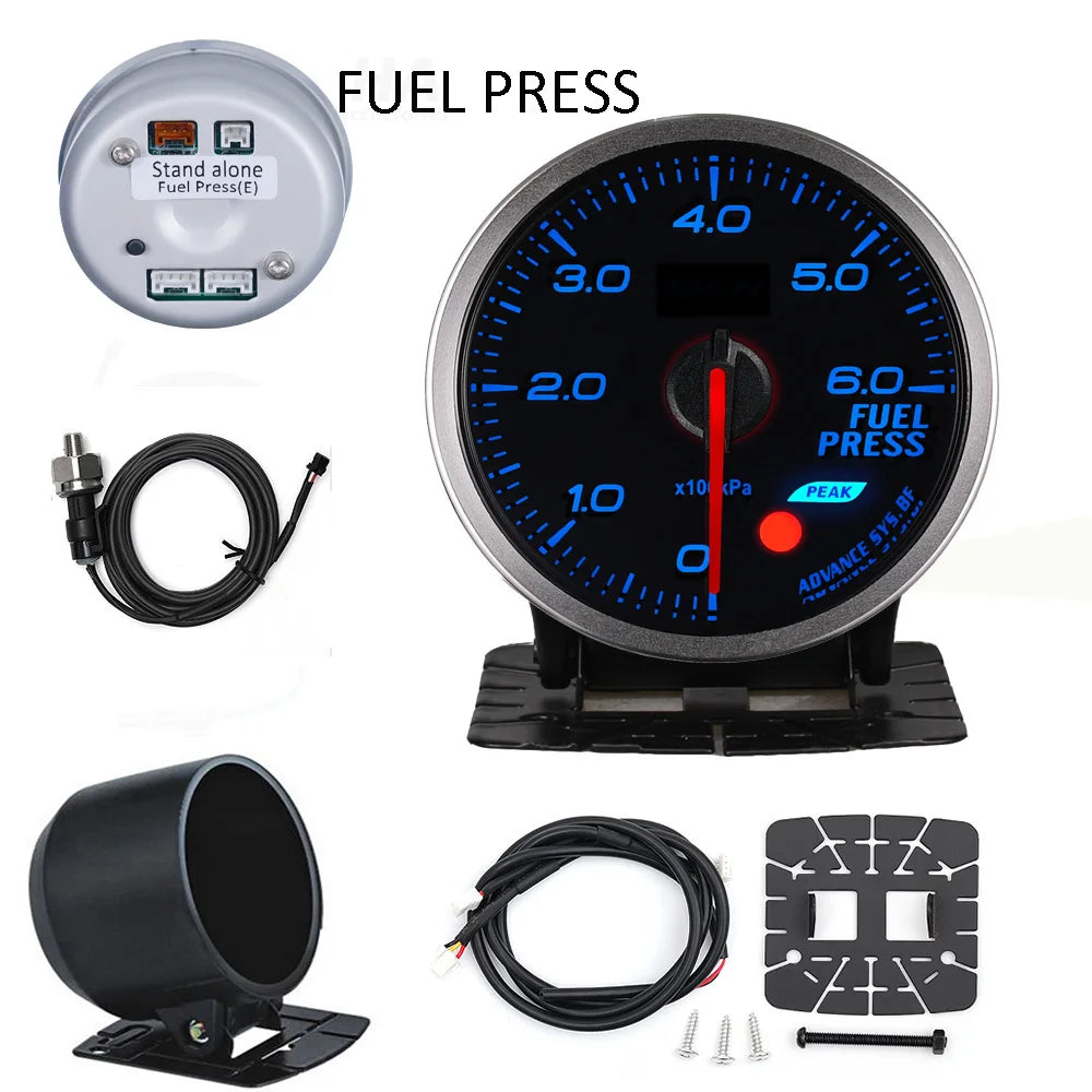 HA Accessories Auto Gauge 60MM DEF BF Style Water Temp Oil Temp Oil Press Tachometer RPM EGT