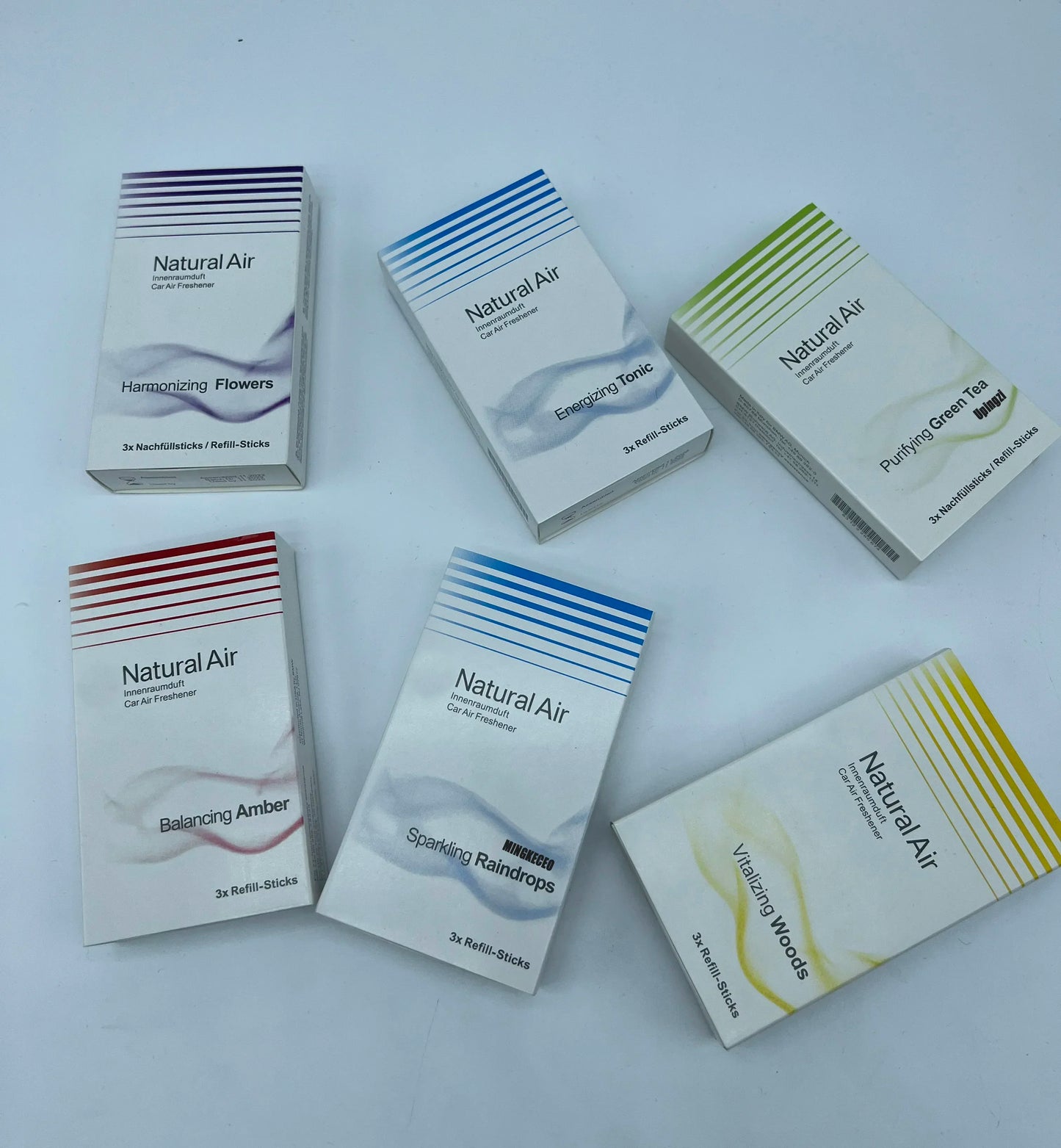 Car Air Freshener for BMW Perfume 6 Smell Original Air Outlet Aromatherapy Clip Auto Interior Accessories Solid Perfume