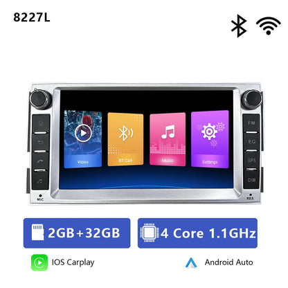 CHSTEK Android 13 Car Radio For Hyundai Santa Fe 2007 2008-2012 Head Unit Carplay Bluetooth WIFI 4G GPS Multimedia Vedio Player