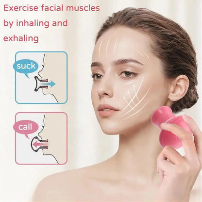 Face Exerciser Jawline Shaper Skin Tightening Double Chin Removal Nasolabial Folds Removal Face Slimming Tool for Women and Men