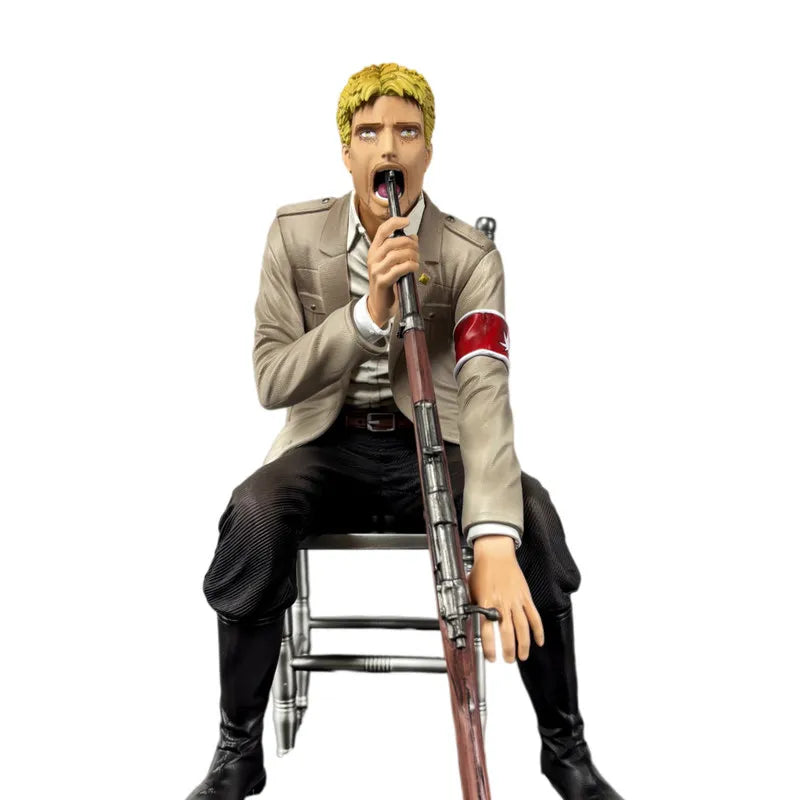 Attack On Titan Reiner Braun Figure, Anime Character Statue Model, Desktop Decor Collectible Gift For Anime Fans