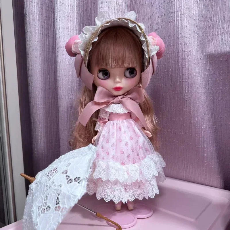 Blyth Year 2024 2025 Collection BJD Dolls Neo Figure Customized Girl Toy Body Moveable Handmade Toy