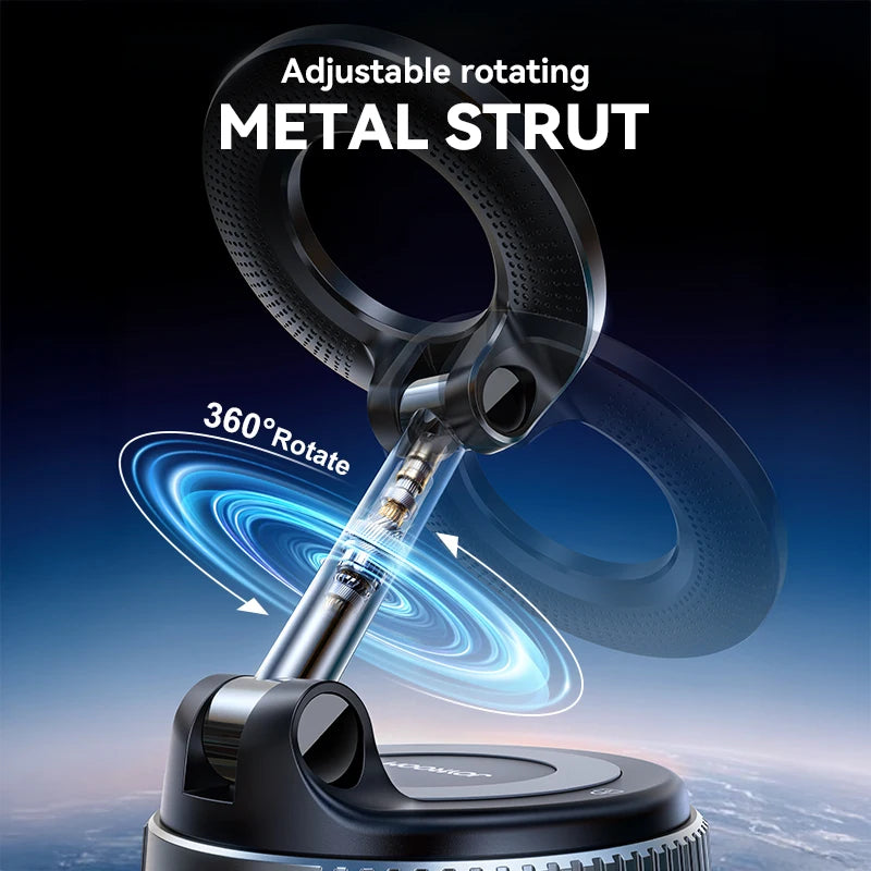 Joyroom Magnetic Car Phone Holder 360° Rotatable Suction Cup Phone Mount For Dashboard/Windshield For iPhone 4.7-7.0'' Phones